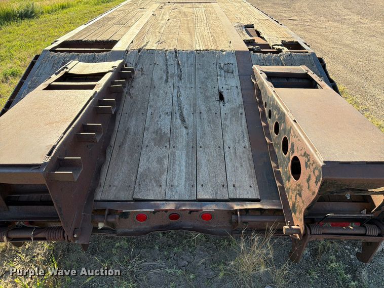 image for item DQ0080 1998 JET Drop deck drop deck equipment trailer