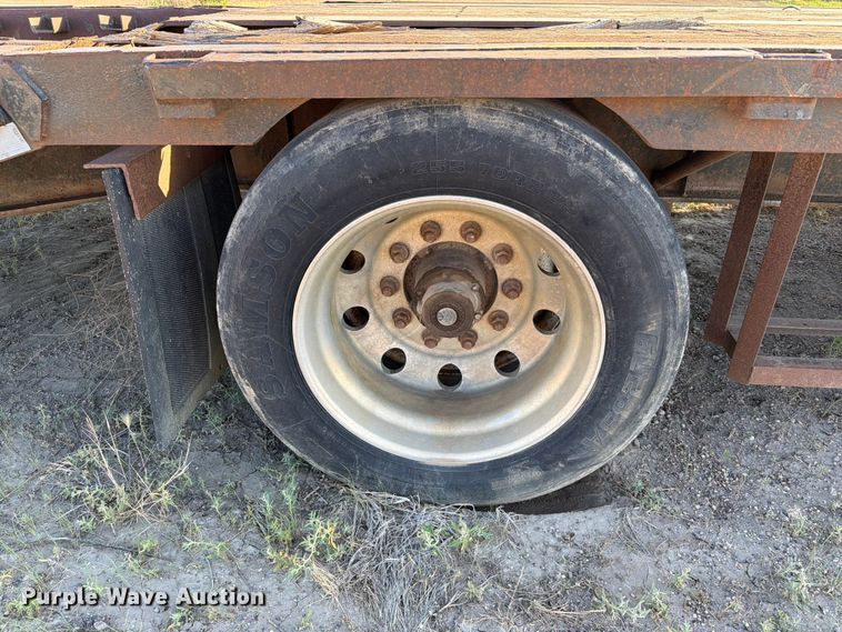 image for item DQ0080 1998 JET Drop deck drop deck equipment trailer