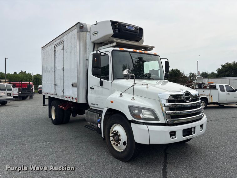 image for item DT2911 2017 Hino 268 refrigerated truck