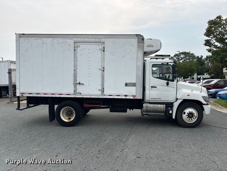image for item DT2911 2017 Hino 268 refrigerated truck