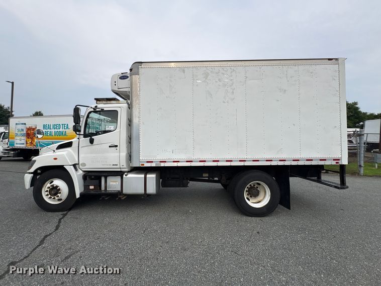 image for item DT2911 2017 Hino 268 refrigerated truck