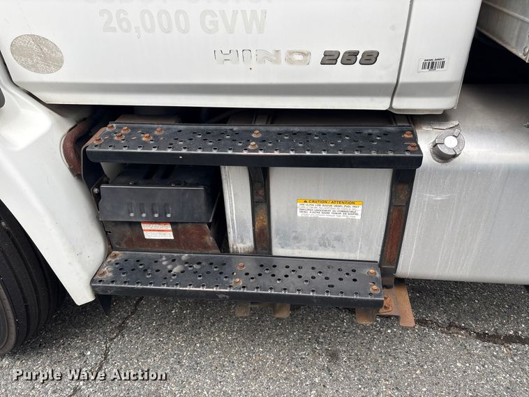 image for item DT2911 2017 Hino 268 refrigerated truck