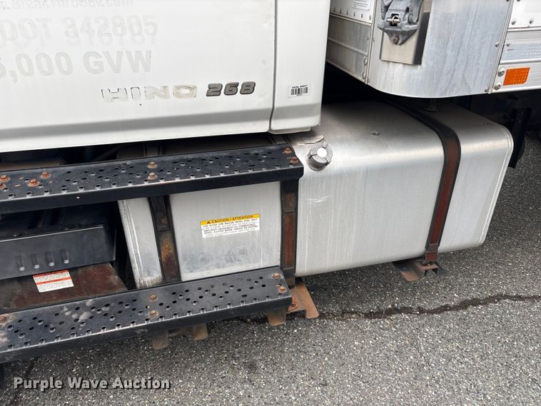 image for item DT2911 2017 Hino 268 refrigerated truck