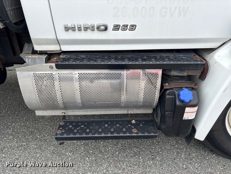 image for item DT2911 2017 Hino 268 refrigerated truck