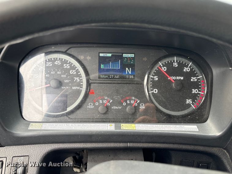 image for item DT2911 2017 Hino 268 refrigerated truck