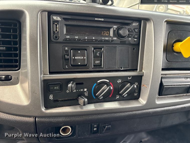 image for item DT2911 2017 Hino 268 refrigerated truck