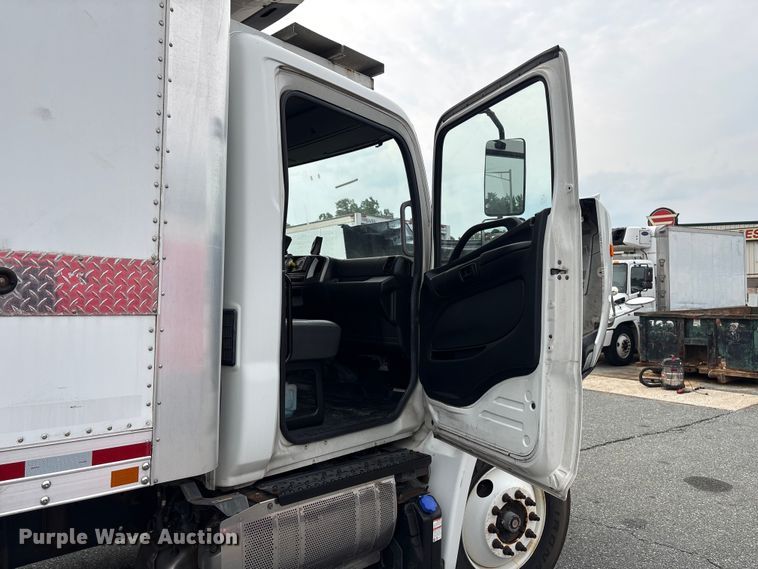 image for item DT2911 2017 Hino 268 refrigerated truck