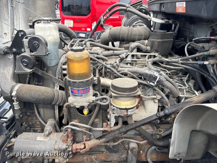 image for item DT2911 2017 Hino 268 refrigerated truck