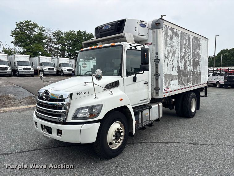 image for item DT2912 2016 Hino 268 refrigerated truck