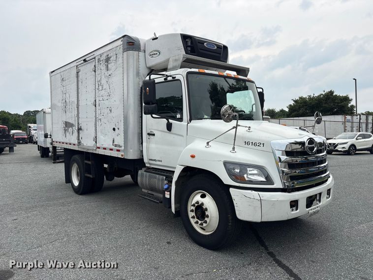 image for item DT2912 2016 Hino 268 refrigerated truck