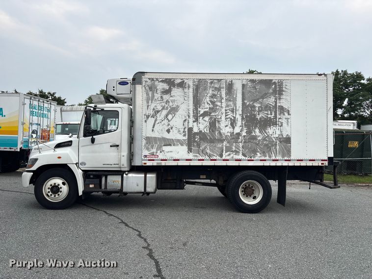 image for item DT2912 2016 Hino 268 refrigerated truck