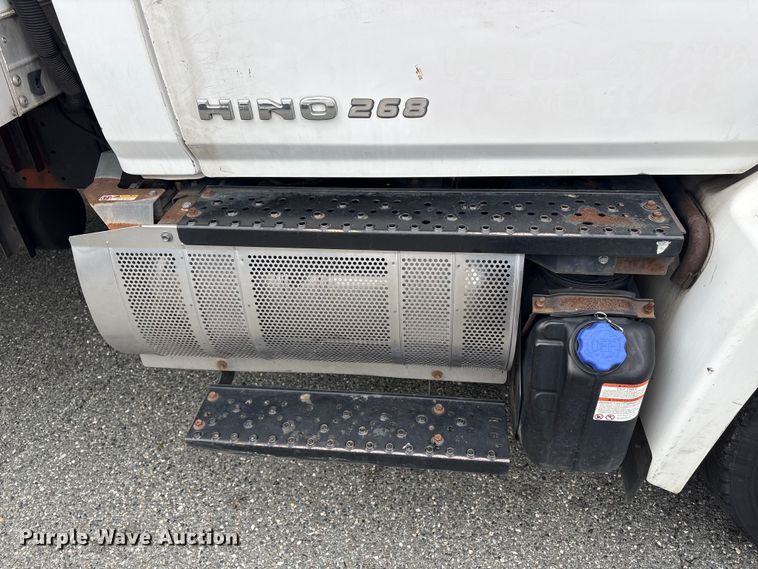 image for item DT2912 2016 Hino 268 refrigerated truck