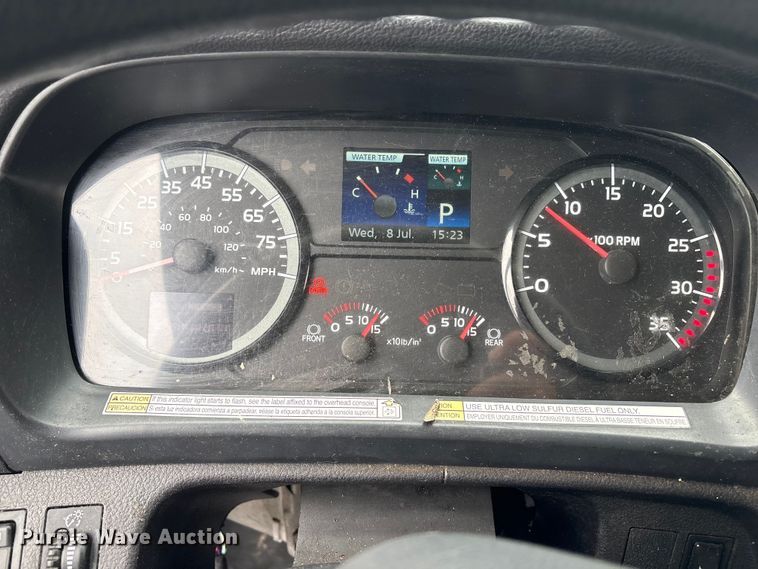 image for item DT2912 2016 Hino 268 refrigerated truck