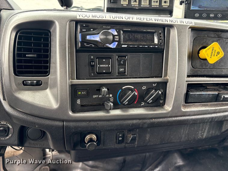 image for item DT2912 2016 Hino 268 refrigerated truck