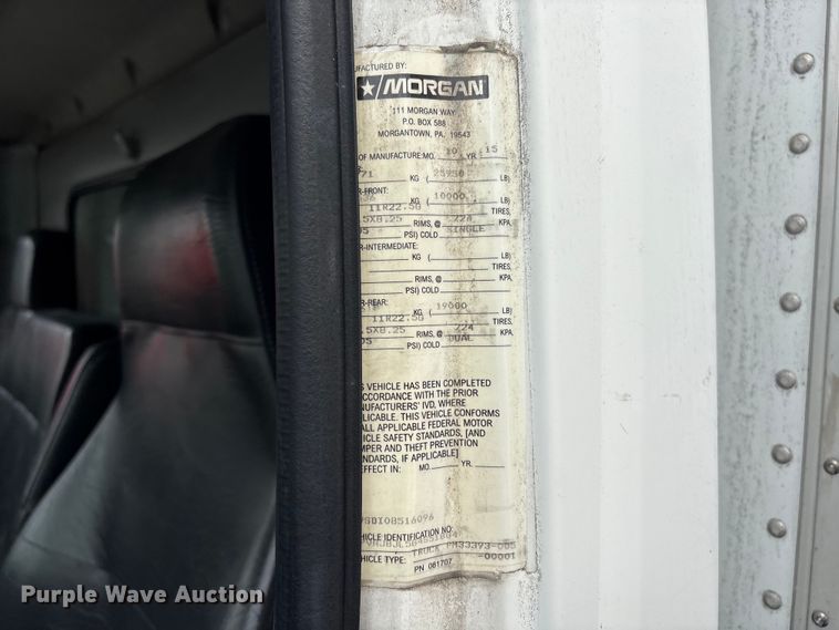 image for item DT2912 2016 Hino 268 refrigerated truck