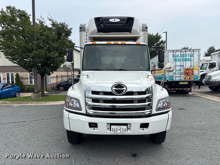 image for item DT2914 2017 Hino 268 refrigerated truck