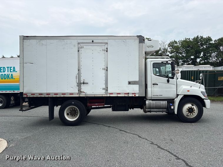 image for item DT2914 2017 Hino 268 refrigerated truck