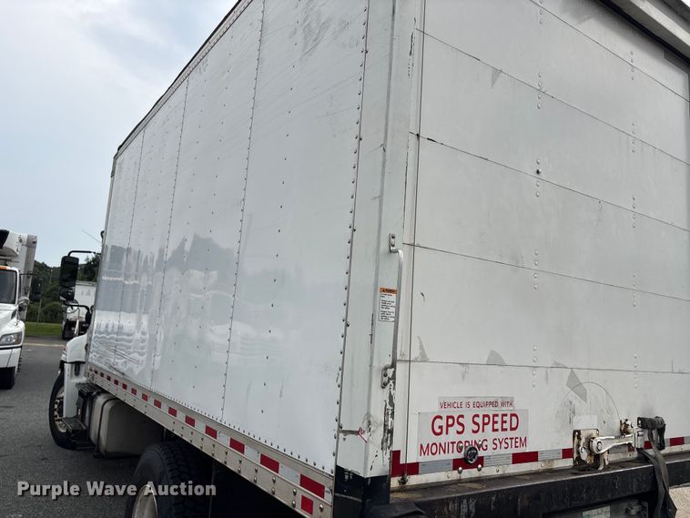 image for item DT2914 2017 Hino 268 refrigerated truck