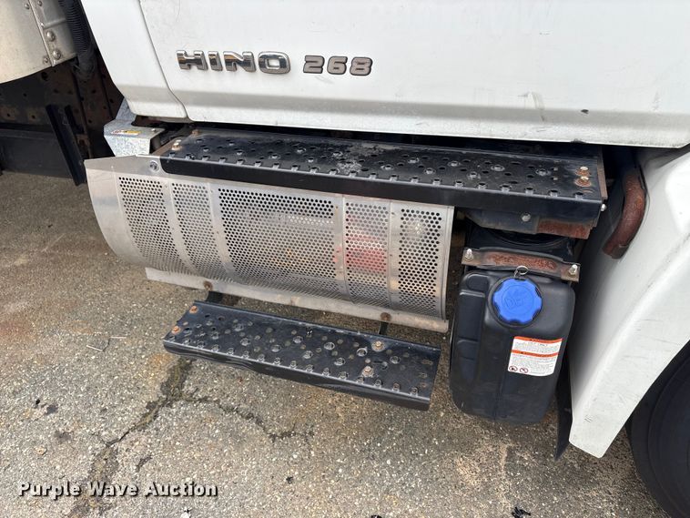 image for item DT2914 2017 Hino 268 refrigerated truck