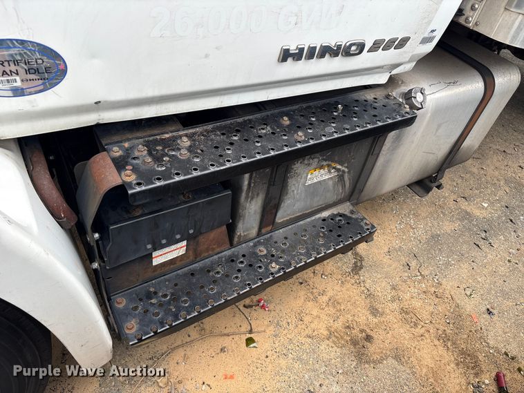 image for item DT2914 2017 Hino 268 refrigerated truck