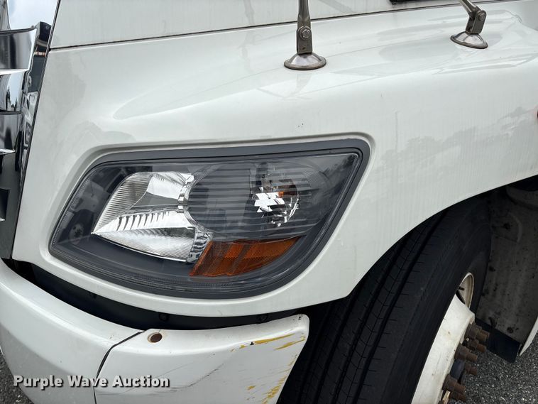 image for item DT2914 2017 Hino 268 refrigerated truck
