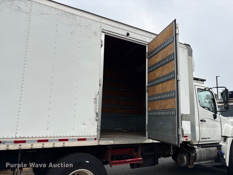 image for item DT2914 2017 Hino 268 refrigerated truck