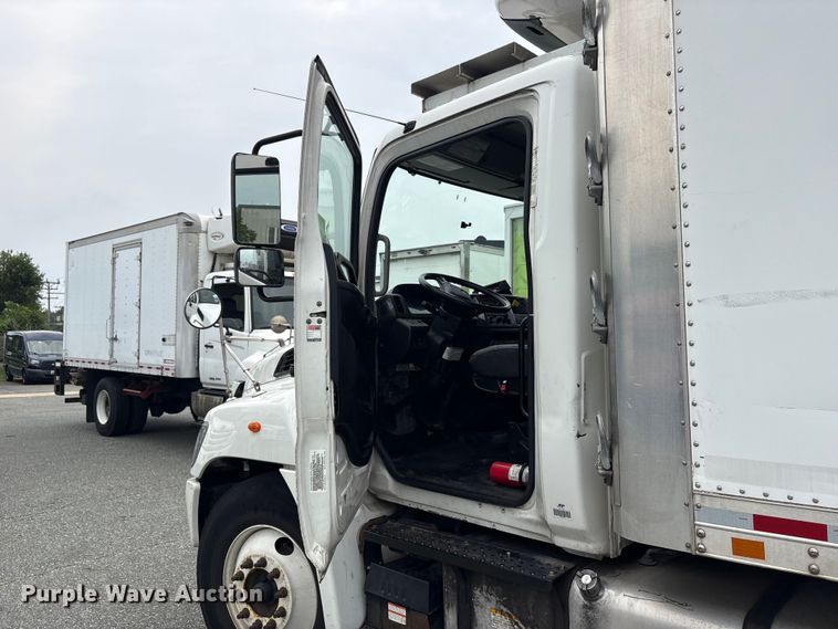 image for item DT2914 2017 Hino 268 refrigerated truck