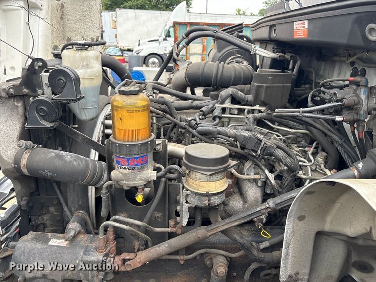 image for item DT2914 2017 Hino 268 refrigerated truck