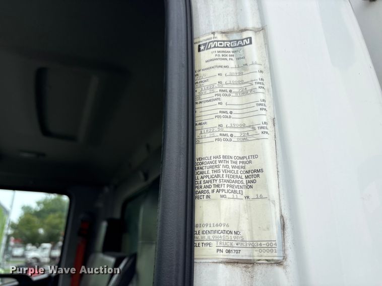 image for item DT2914 2017 Hino 268 refrigerated truck