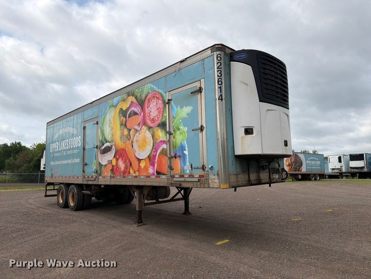image for item DV8514 2015 Kidron 15P00340 refrigerated van trailer