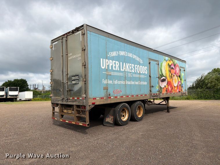 image for item DV8514 2015 Kidron 15P00340 refrigerated van trailer