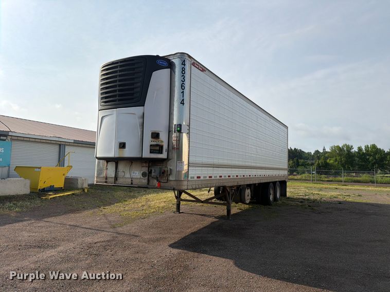 1984 Great Dane Trailers refrigerated van trailer