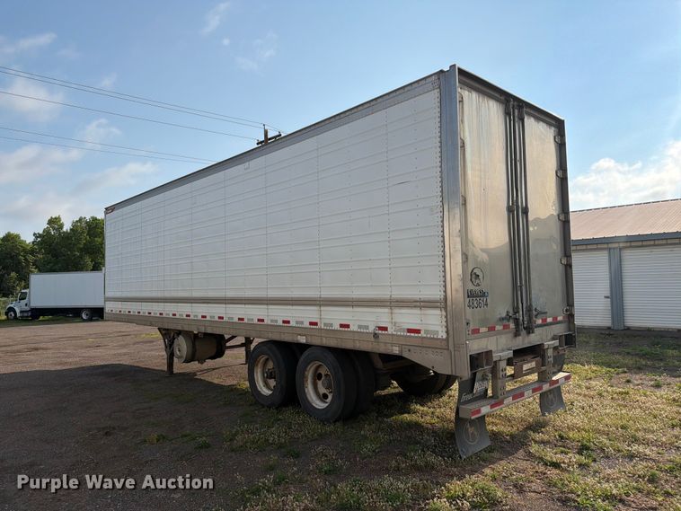 image for item DV8519 1984 Great Dane Trailers refrigerated van trailer