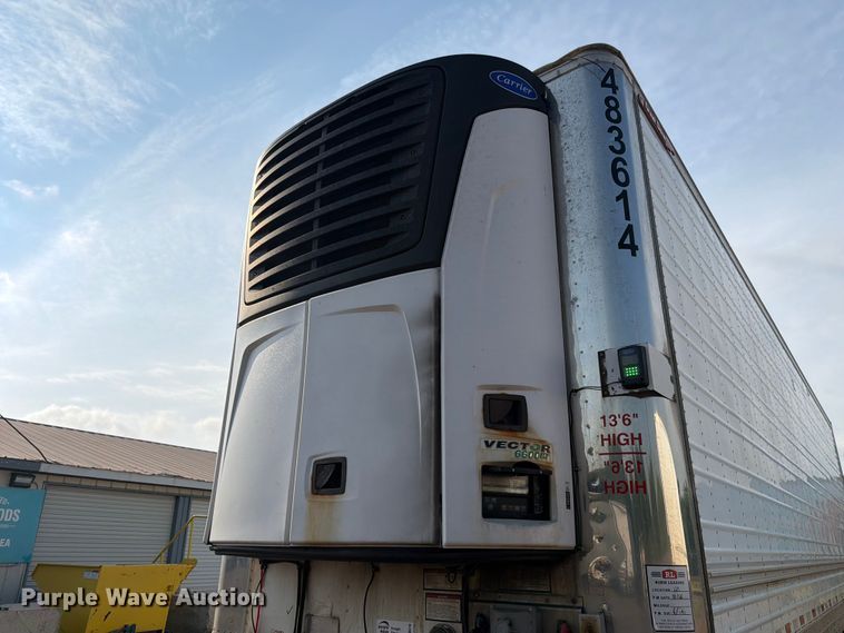 image for item DV8519 1984 Great Dane Trailers refrigerated van trailer