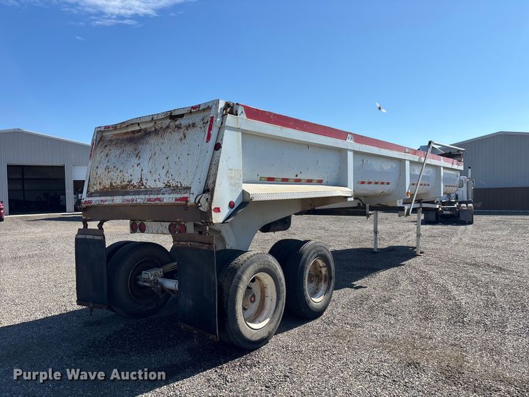image for item DW1283 2007 Clement Starlite AR end dump trailer