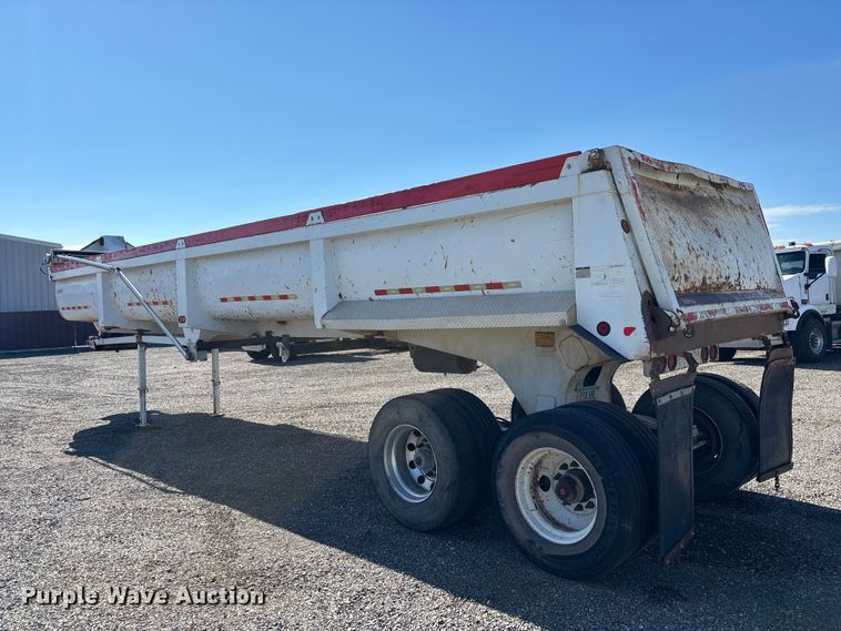 image for item DW1283 2007 Clement Starlite AR end dump trailer