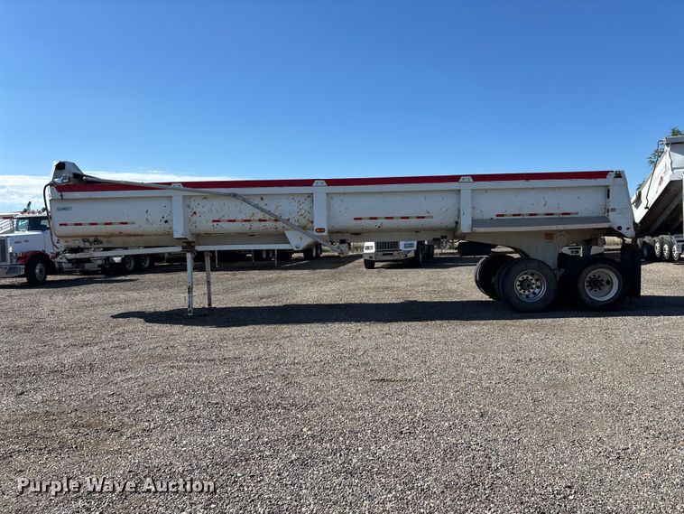 image for item DW1283 2007 Clement Starlite AR end dump trailer