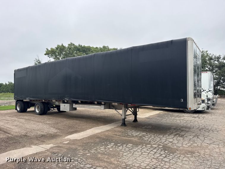 image for item DY3132 2016 MAC Trailer Manufacturing TNAR48AF flatbed trailer