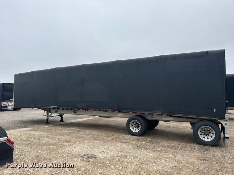 image for item DY3132 2016 MAC Trailer Manufacturing TNAR48AF flatbed trailer
