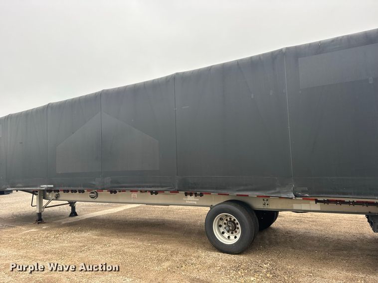 image for item DY3132 2016 MAC Trailer Manufacturing TNAR48AF flatbed trailer