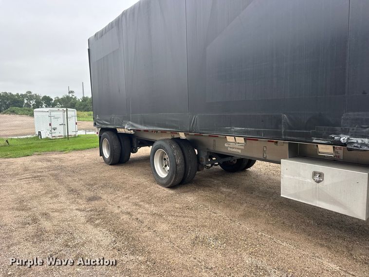 image for item DY3132 2016 MAC Trailer Manufacturing TNAR48AF flatbed trailer