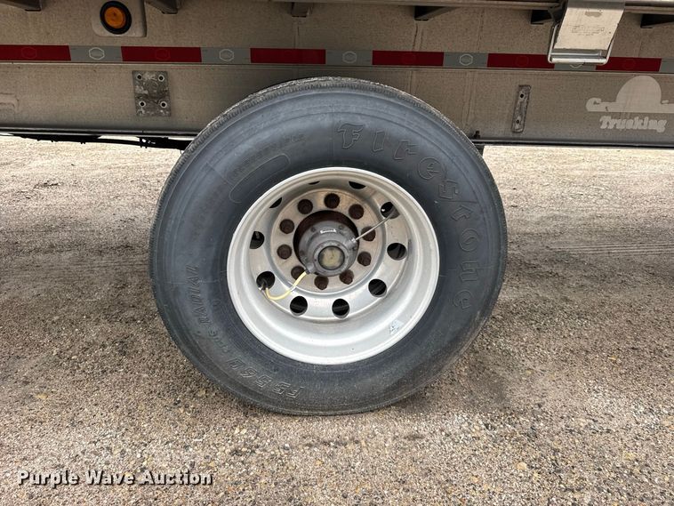 image for item DY3132 2016 MAC Trailer Manufacturing TNAR48AF flatbed trailer
