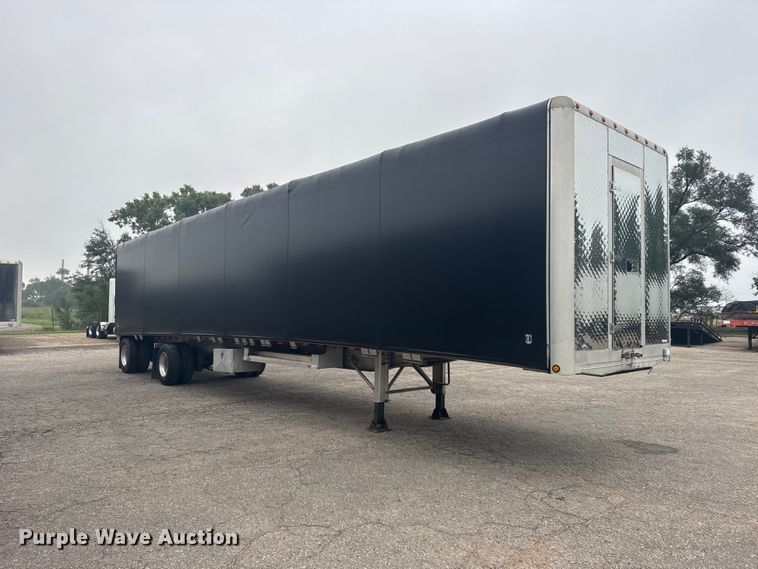 image for item DY3133 2016 MAC Trailer Manufacturing TNAR48AF flatbed trailer