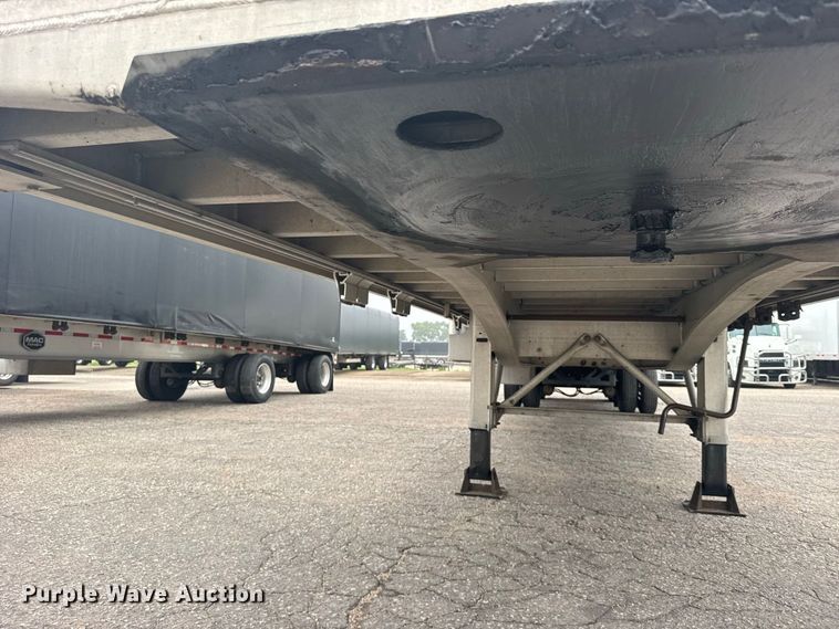image for item DY3133 2016 MAC Trailer Manufacturing TNAR48AF flatbed trailer