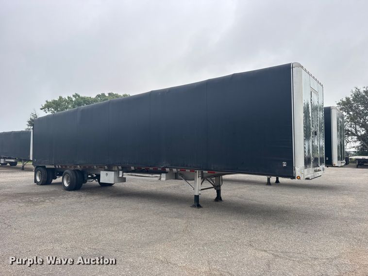 image for item DY3134 2016 MAC Trailer Manufacturing TNAR48AF flatbed trailer