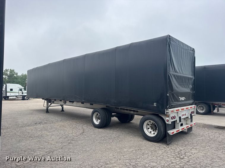image for item DY3134 2016 MAC Trailer Manufacturing TNAR48AF flatbed trailer