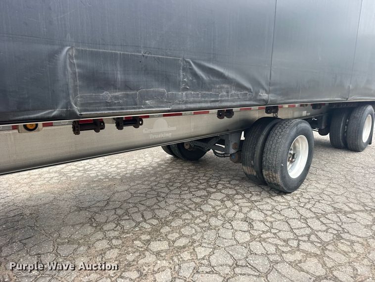 image for item DY3134 2016 MAC Trailer Manufacturing TNAR48AF flatbed trailer