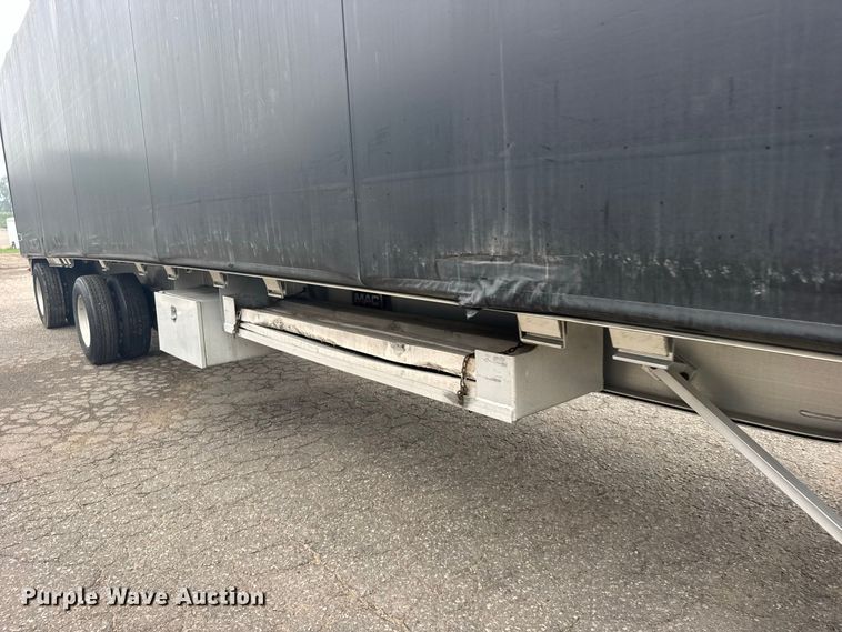 image for item DY3134 2016 MAC Trailer Manufacturing TNAR48AF flatbed trailer