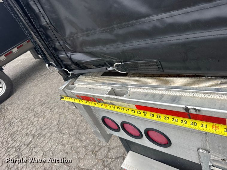 image for item DY3134 2016 MAC Trailer Manufacturing TNAR48AF flatbed trailer