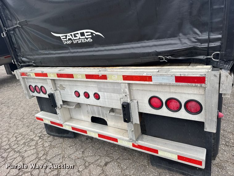 image for item DY3134 2016 MAC Trailer Manufacturing TNAR48AF flatbed trailer